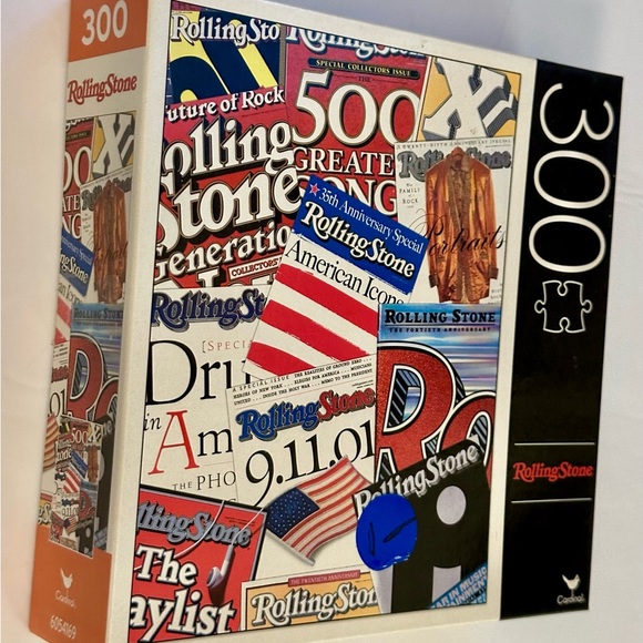 Cardinal Rolling Stone 300-Piece Puzzle 18”x24” Family Fun & Collectible - Picture 3 of 15